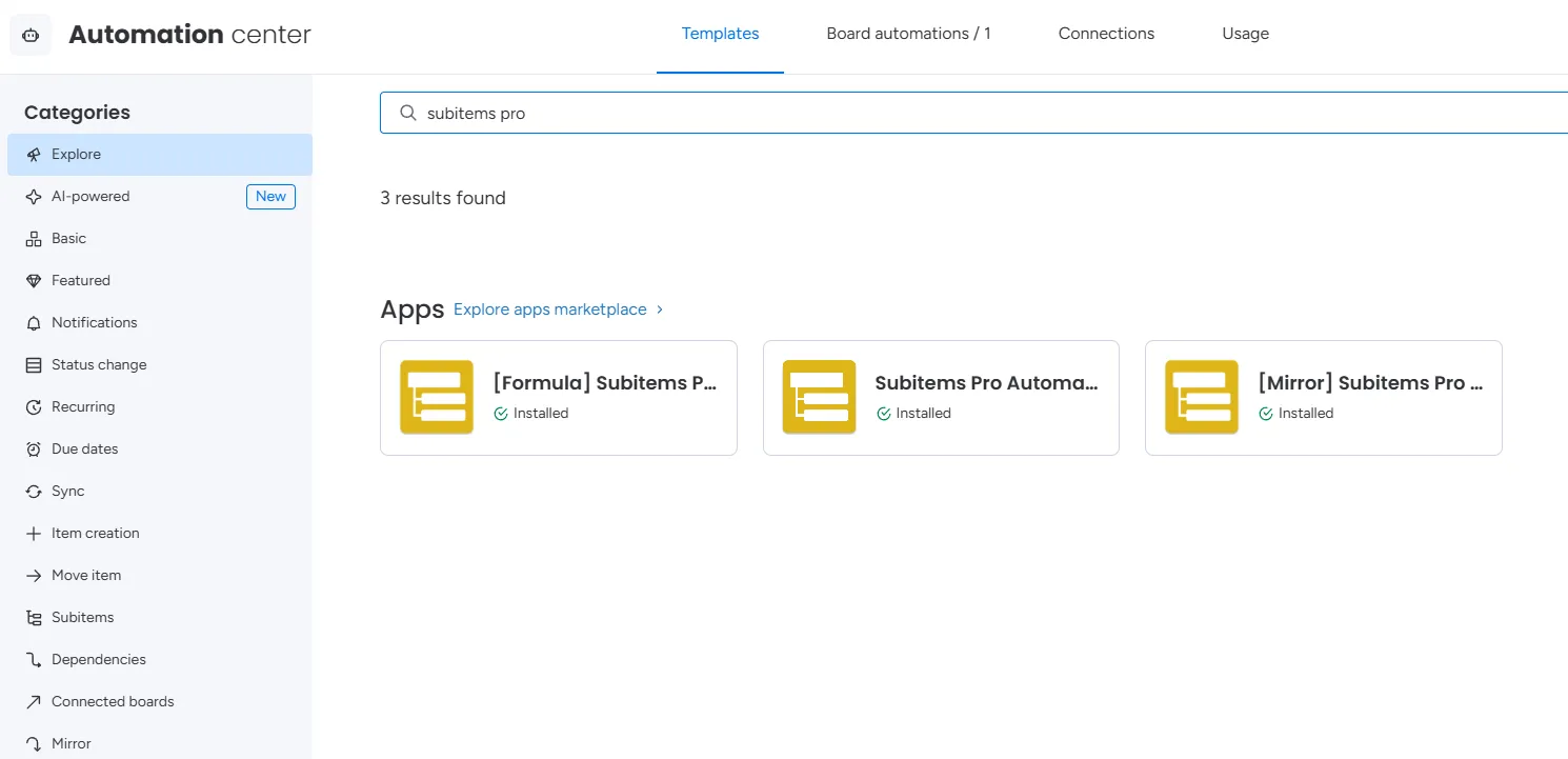 automations groups